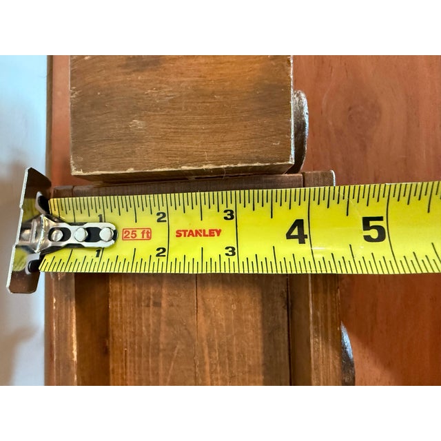 Wood Large Hand Made Solid Wood Wooden Truck Toy Vehicle, Mid-Century Retro American For Sale - Image 7 of 8