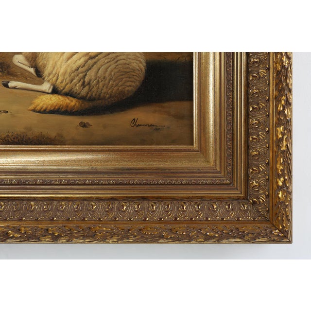 1990s Belgian Artist, Baroque Scene, 1991, Oil on Canvas, Framed For Sale - Image 5 of 11