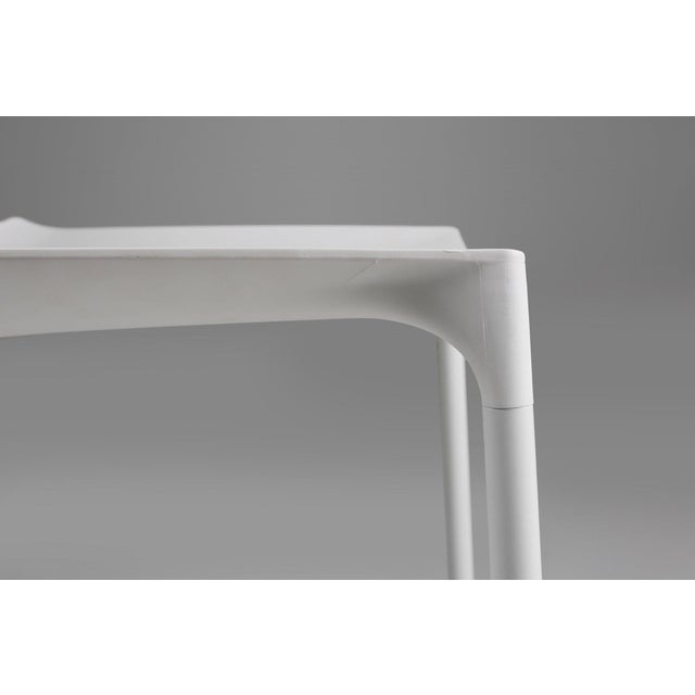 Vintage White Design Chair, Belgium, 2000s For Sale - Image 4 of 11