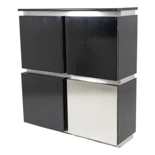 Highboard with Parioli Series Bar Cabinet by Ludovico Acerbis for Acerbis, 1970s For Sale