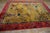 1920s 1920s Saffron Yellow Floral Antique Chinese Art Deco Rug 8' 9" X11' 2" Knotted Wool Carpet For Sale - Image 5 of 9
