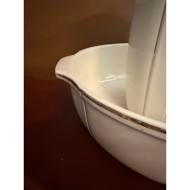 Antique Villeroy & Boch Dresden Wash Basin & Pitcher Set, Ca. 1900 For Sale - Image 11 of 18