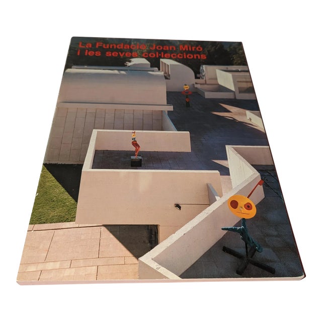 1990 Art Book on and by the Foundation of Miró For Sale