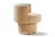 Contemporary Caos Accent Chair in Creme Velvet by Moanne For Sale - Image 3 of 6