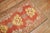 Antique Zabihi Collection Oushak Small Runner - 3'1" x 6'4" For Sale - Image 9 of 9