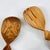 A set of wood hand-carved spoons. Made throughout eastern Africa where renewable and sustainable deciduous tree resources...