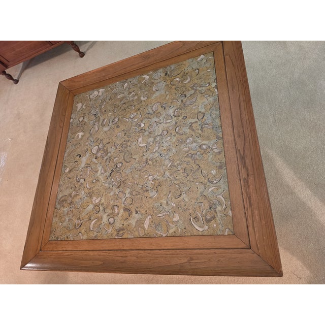 1960s Sophisticate by Tomlinson Mid-Century Marble Coffee Table For Sale - Image 6 of 13