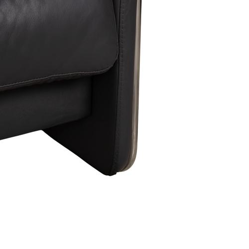 Black Soul Three-Seater Sofa in Leather from Stressless For Sale - Image 8 of 18