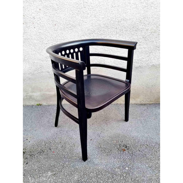 Vienna Secession Armchair by Otto Wagner for J&J Kohn, Austria, 1890s For Sale - Image 9 of 15