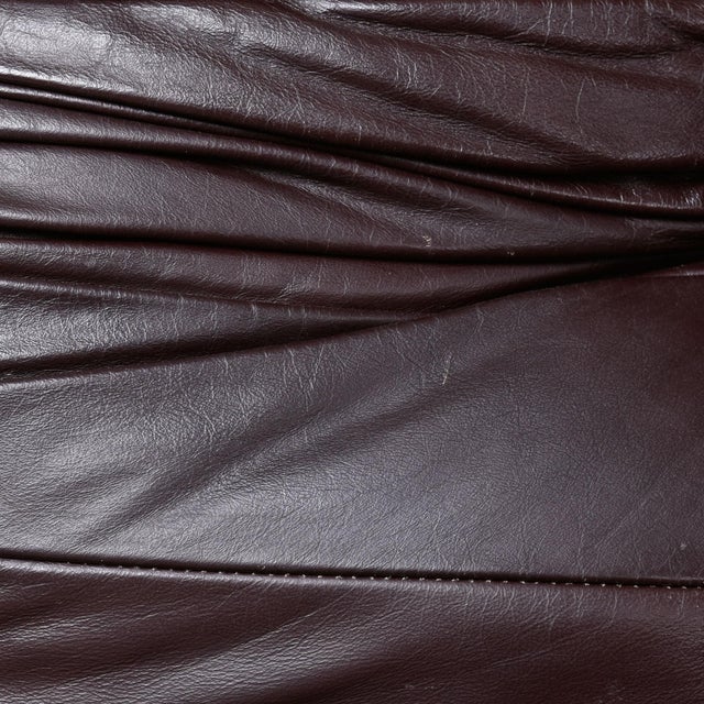 Percival Lafer Mp-116 Modular Lounge Chair Unit Set, Dark Leather, Brazil, 1973 For Sale - Image 9 of 12