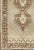 Measures: 4'1 x 9'5. Vintage Turkish Oushak Rug with Soft Beige Field and Warm Brown Medallions. Keivan Woven Arts /...