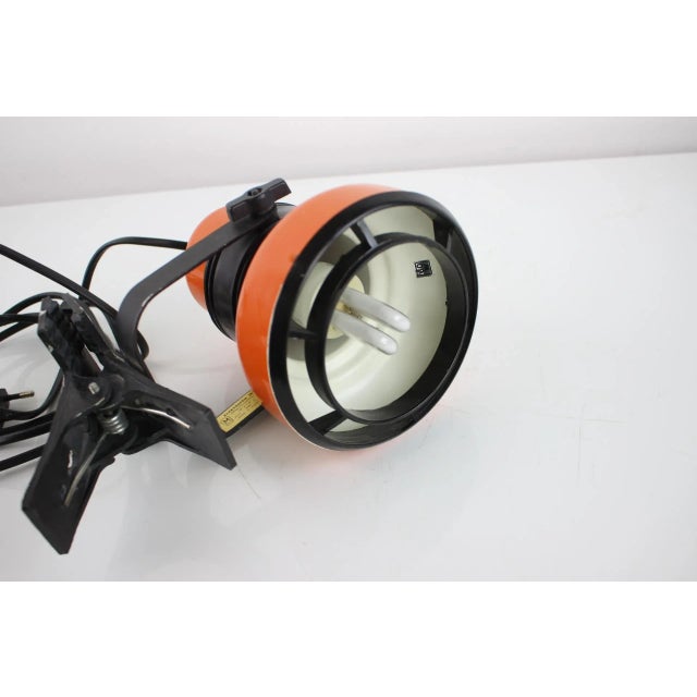 Made in Hungary Made of metal,plastic,chrome with aged patina 1xE27 or E26 bulb Original condition US wiring compatible We...