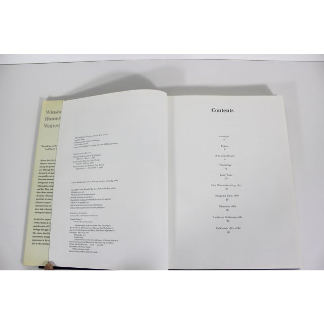 Paper 1980s Winslow Homer Watercolors Hard Cover Coffee Table Book Helen A. Cooper Art For Sale - Image 7 of 14