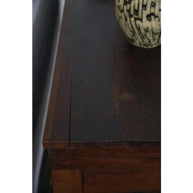 Danish Baroque Oak Sideboard with Carved Details, 1750s For Sale - Image 10 of 17