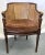 Early 20th Century French Cane and Carved Wood Occasional Chair For Sale - Image 13 of 13