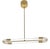 Hanging Lamp in Brass, 1950 For Sale