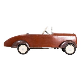 Vintage Italian Hand Built Pedal Car, 1940s For Sale