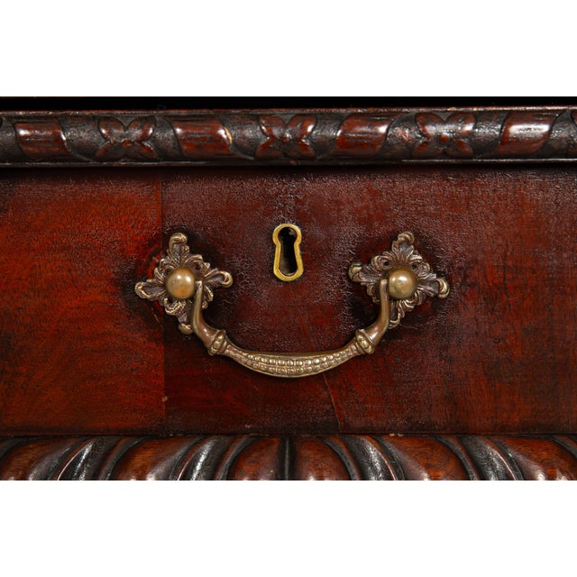 Rare English George III Antique Mahogany Card Game Table Circa 1760 For Sale - Image 10 of 18