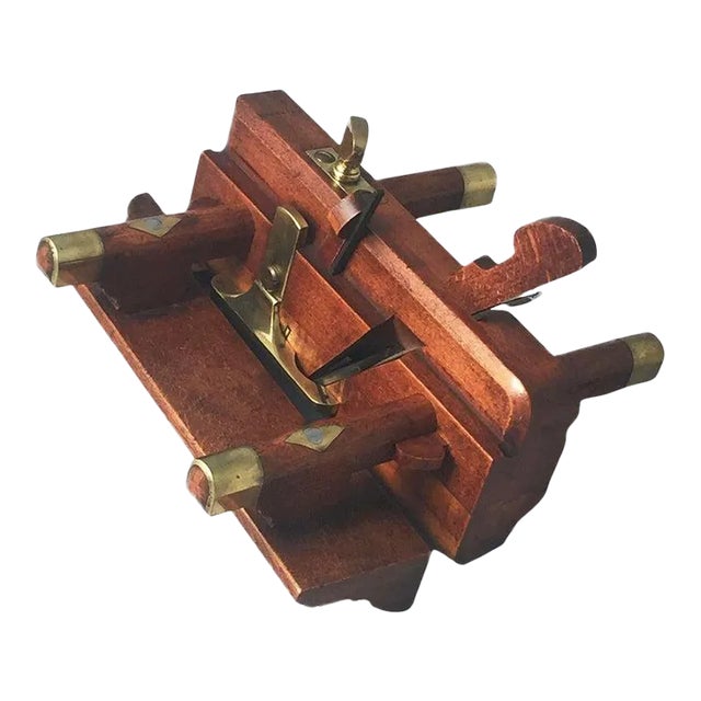 English Shipwright's or Carpenter's Sash Fillister Plane by Atkin and Sons For Sale