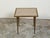 Mid 20th Century Italian Midcentury Brass Coffee Table with Marble Top and Tapered Legs For Sale - Image 5 of 10