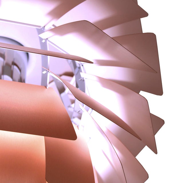 PH Artichoke Lamp in Brushed Copper by Poul Henningsen for Louis Poulsen, 1980s For Sale - Image 6 of 13