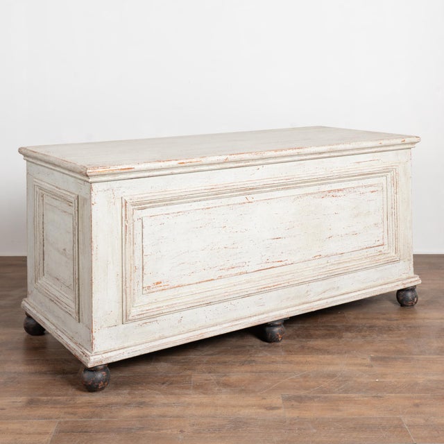 19th Century Swedish Pine 24 Drawer Apothecary Counter Kitchen Island For Sale - Image 13 of 13