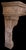 This rustic French fireplace mantel, carved from limestone in the early 20th century, embodies understated elegance and...