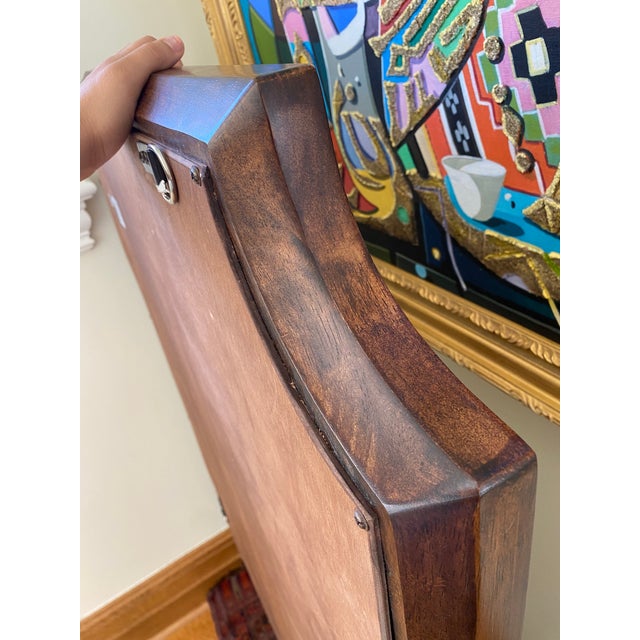 Traditional Bernhardt Wooden Buffet With Mirror For Sale - Image 17 of 18