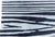 Modern Animal Skin Zebra Design Wool Rug in Black and Blue by Doris Leslie Blau For Sale In New York - Image 6 of 7