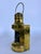 Brass and Glass Port and Starboard Nautical Lanterns Mounted as Sconces, a Pair Offered for sale is a pair of brass and...