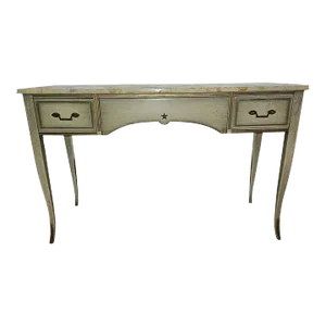 1950s Vintage French Style Desk Vanity or Console
