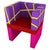 Metal Festa Mobile Sonia Seat in Powder-Coated Aluminum by Altreforme For Sale - Image 7 of 7