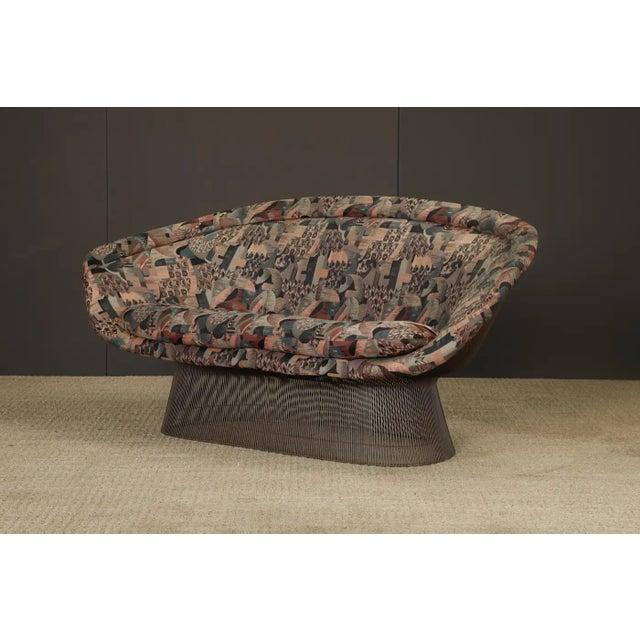 Warren Platner Bronze Wire Sofa for Knoll International, C 1966 For Sale - Image 9 of 17