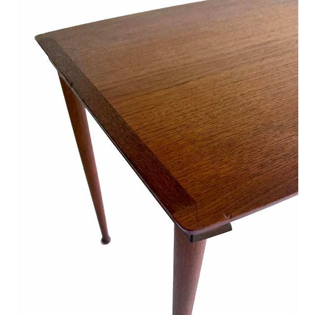 Vintage Danish Nesting Tables from Moebel Intarsia, Set of 2 For Sale - Image 10 of 12