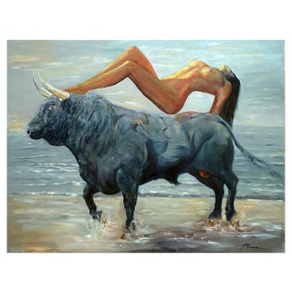 José Luis Pagador Ponce, Orgulloso, 2000s, Oil For Sale