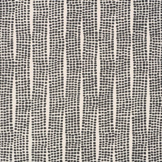 SAMPLE - Schumacher Noland Wallpaper In Carbon For Sale