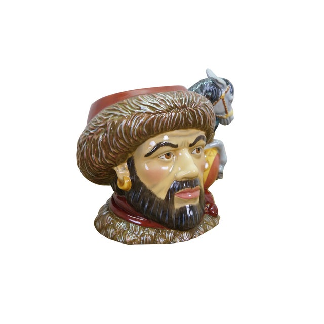 Realism Royal Doulton Attila the Hun Great Military Leader Toby Character Jug For Sale - Image 3 of 11