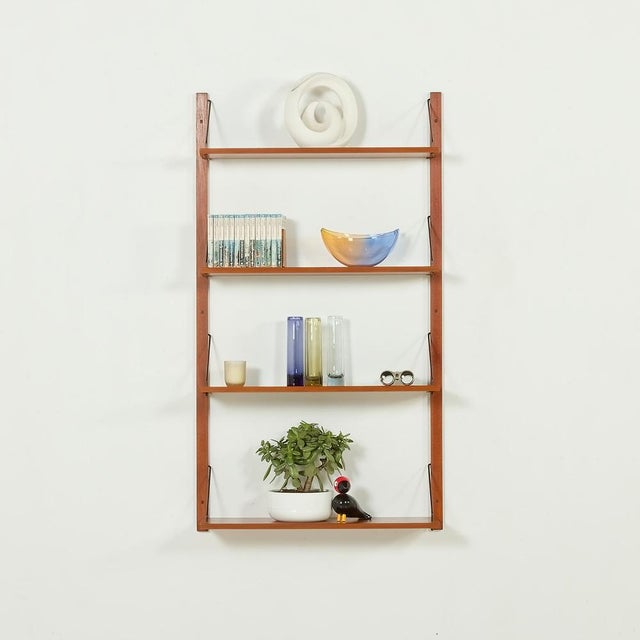 Mid-Century Modern Vintage Danish Teak Shelving Unit, 1970s For Sale - Image 3 of 9
