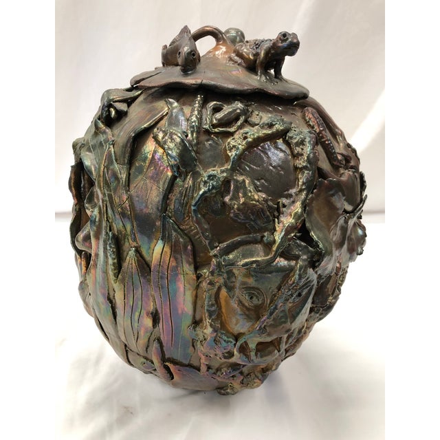 1980s 1980s Anthropology Roku Vessel by Doris Miller For Sale - Image 5 of 11