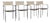 Chairs by Giandomenico Bellotti for Alias, 1980, Set of 4 For Sale