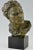 Ugo Cipriani, Art Deco Male Bust, 1930, Bronze on Marble Base For Sale - Image 6 of 9