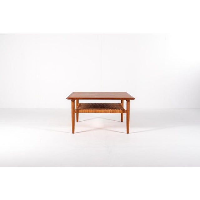 Wood Mid-Century Square Coffee Table by Kurt Østervig for Jason Møbler, Denmark, 1960s For Sale - Image 7 of 15