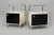 Functionalist Black and White Bedside Tables by Vichr a Spol, Former Czechoslovakia, 1940s, Set of 2 For Sale - Image 6 of 6