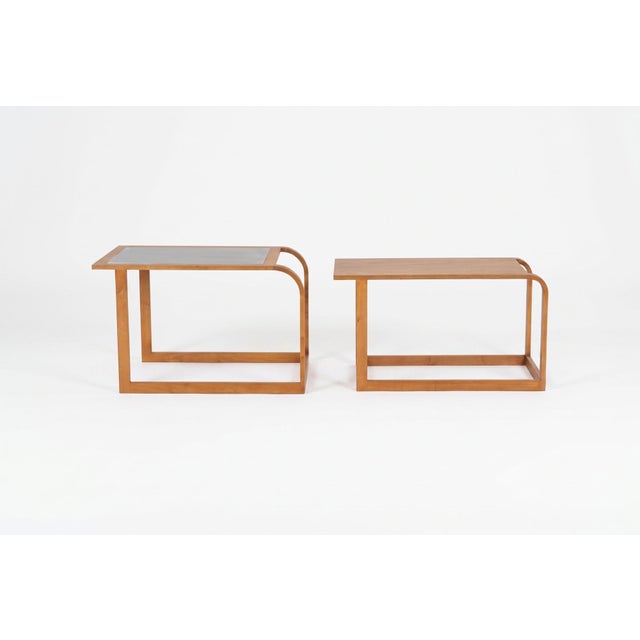 Eliel Saarinen and J. Robert F. Swanson Nesting Tables 1940 C. For Sale - Image 9 of 14