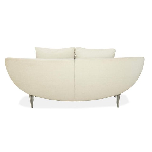 Model 1600 2-Seater Sofa in Cream Fabric from Rolf Benz For Sale - Image 16 of 17