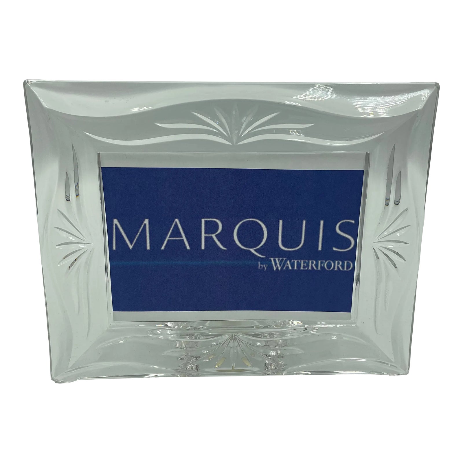 1990s Marquis by Waterford Crystal Fan Cut "Roselle" Pattern Photo