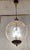 1970s Vintage Ceiling Lamp with Spherical Glass Shade, 1970s For Sale - Image 5 of 7