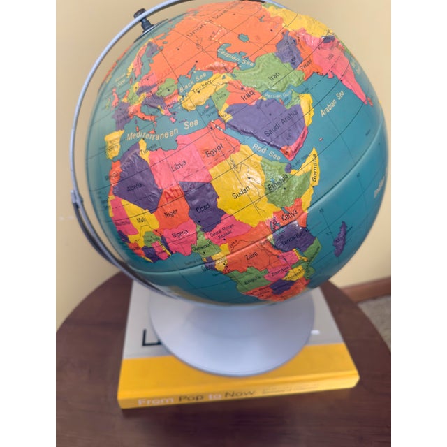Vintage Nystrom 12” Readiness Globe, Circa 1980s For Sale - Image 10 of 16