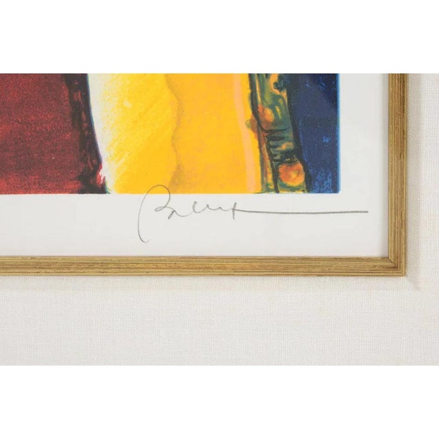 Emile Bellet (French, 1941-2022) Original Limited Edition Lithograph Signed #'D Finely Framed For Sale In New York - Image 6 of 7