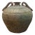 Vintage Rustic Hand-Finished Pottery Jar For Sale